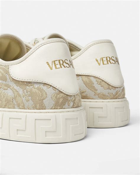 versace high top sneakers fake|versace greca barocco print sneakers.